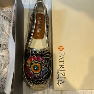 New in box. Multi color sequence espadrilles